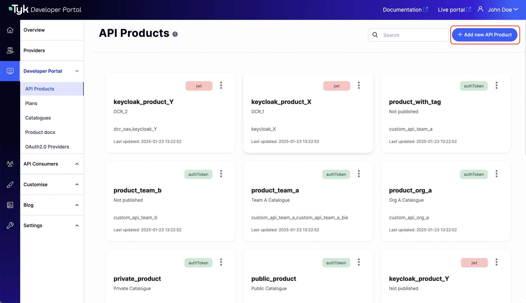 Add an API Product